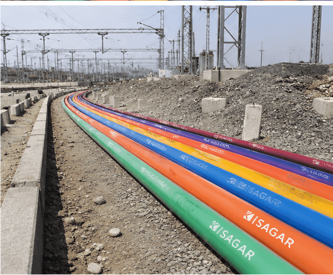 Used in cable conduits