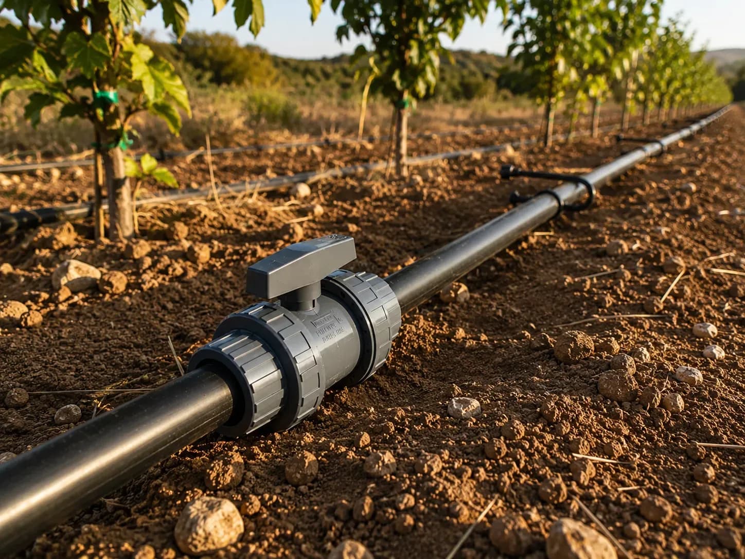 Used in irrigation and water delivery
