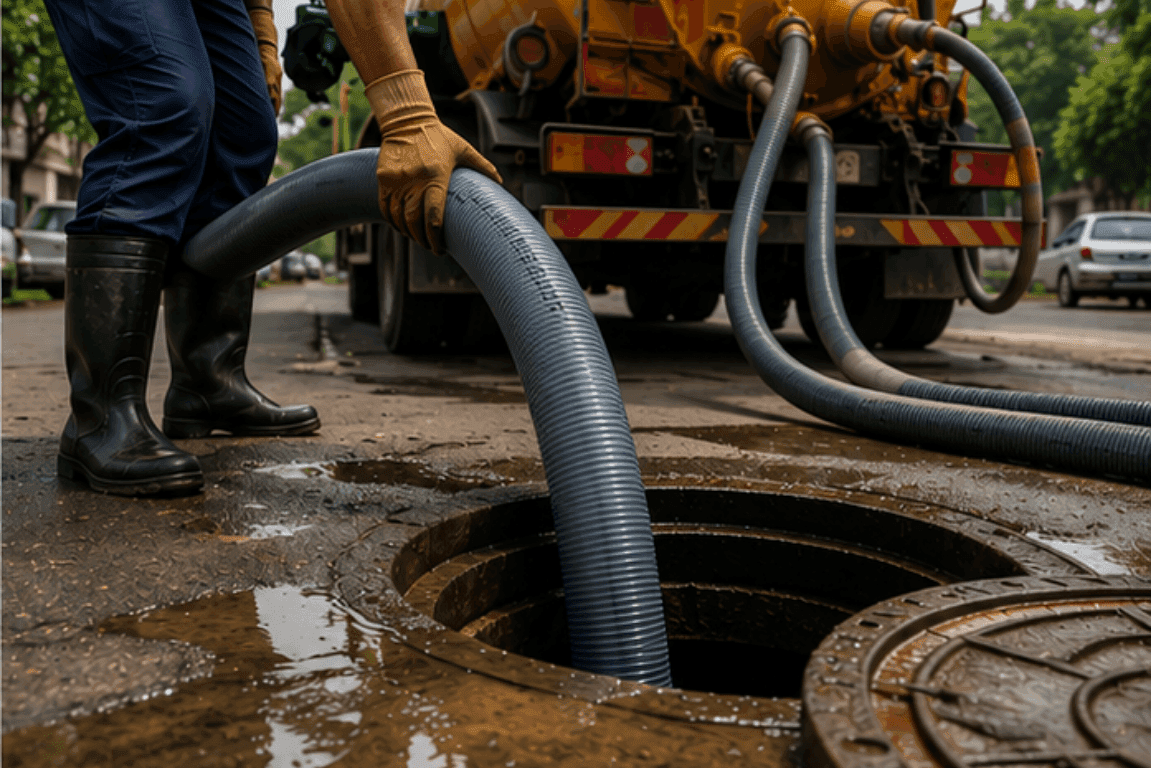 Used in saline, acid, sewage conveyance