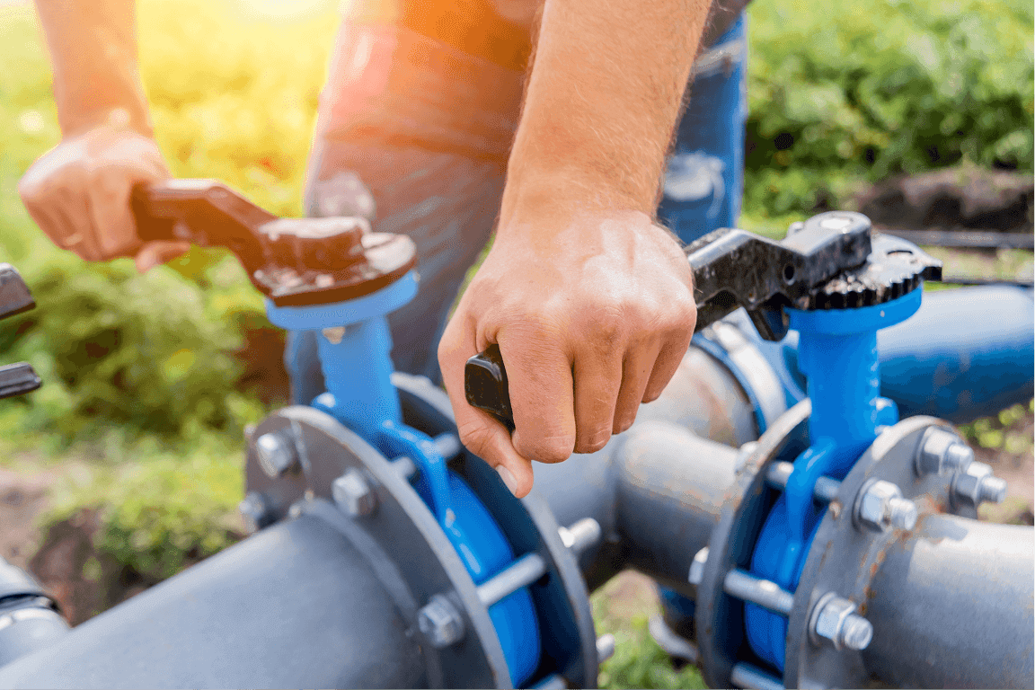 Used in preventing water hammer